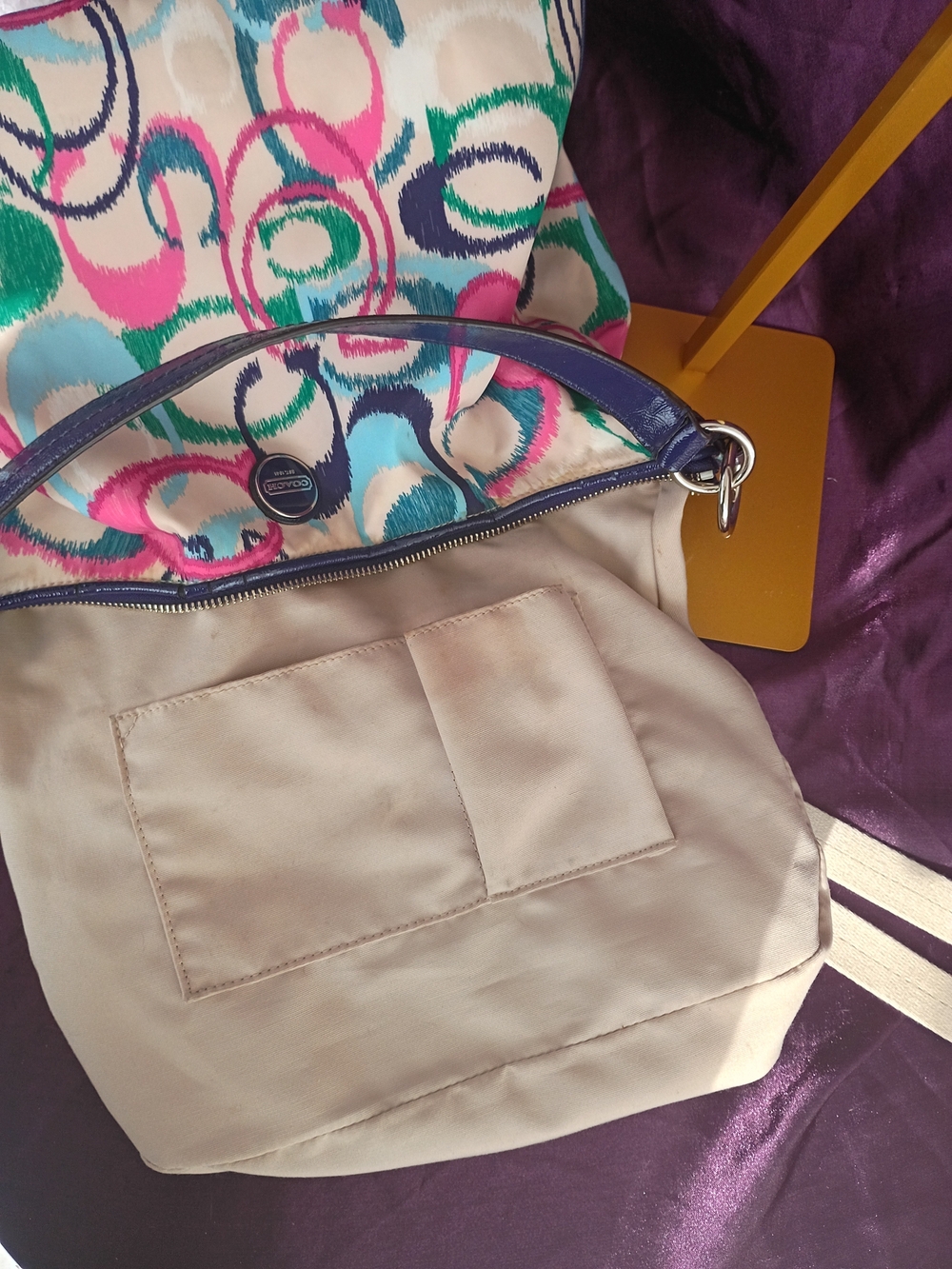 Coach Ikay Scribble Bag - Picture 13 of 16